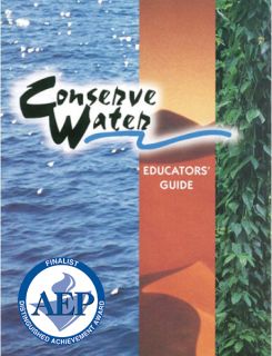 Conserve Water Educator Guide