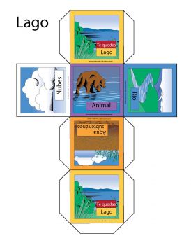 "Incredible Journey" Activity Dice (SPANISH)  /  Los cubos del viaje increíble para descarga (ESPAÑOL), PDF DOWNLOAD